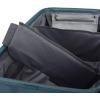 imageTravelers Choice Ultimax II 26quot Medium Trunk Spinner Luggage Tie Down Straps Matte Navy Checked InchTeal