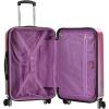 imageTravelers Choice Womens Ruma II Expandable Luggage with Spinner Wheels Ombre Pink 30quot LargeOmbre Pink