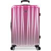 imageTravelers Choice Womens Ruma II Expandable Luggage with Spinner Wheels Ombre Pink 30quot LargeOmbre Pink