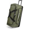 imagePacific Gear Rolling Duffel Wheels 30inch Luggage Hockey Bag Heavy DutyGreen