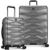 imageTravelers Choice Granville II Polycarbonate Expandable Spinner Luggage Gray 2 Piece Set 2129Gray