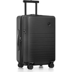 imageTravelers Choice Markham Hardside Expandable Luggage with Double Spinner Wheels CarryOn 21Inch Suitcase PurpleBlack