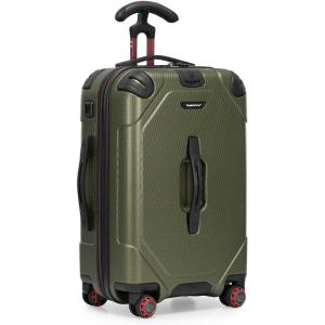 imageTravelers Choice Maxporter II Hardside Polycarbonate Spinner Wheels Navy 30quot Trunk LuggageGreen