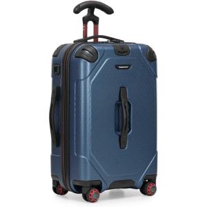 imageTravelers Choice Maxporter II Hardside Polycarbonate Spinner Wheels Navy 30quot Trunk LuggageNavy