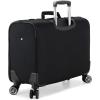 imageTravelers Choice CarryOn Softside 8Wheeled Spinner Garment Bag Luggage Black 21Inch