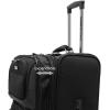 imageTravelers Choice Conventional II Expandable Rugged Rollaboard Luggage Black CheckedMedium 25Inch TC0804K25Black