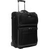 imageTravelers Choice Conventional II Expandable Rugged Rollaboard Luggage Black CheckedMedium 25Inch TC0804K25Black