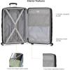 imageTravelers Choice Elm 2PC Hardside Spinner Luggage Set  Matte NavyMatte Black