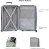 imageTravelers Choice Elm 2PC Hardside Spinner Luggage Set  Matte NavyMatte Navy