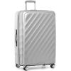 imageTravelers Choice Elm 2PC Hardside Spinner Luggage Set  Matte NavyMatte Silver