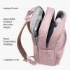 imageTravelers Choice Iria 20L Backpack for Women Water Resistant Travel Bag Daypack Work College Business Commuter Dusty Pink Carryon Laptop BackpackDusty Pink