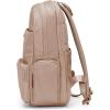 imageTravelers Choice Iria 20L Backpack for Women Water Resistant Travel Bag Daypack Work College Business Commuter Dusty Pink Carryon Laptop BackpackLatte Beige