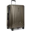imageTravelers Choice Lethbridge Hardside Expandable Spinner Luggage with TSA Lock Black 29quot LargeMocha Gold