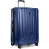 imageTravelers Choice Lethbridge Hardside Expandable Spinner Luggage with TSA Lock Black 29quot LargeNavy