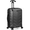 imageTravelers Choice Silverwood II 21quot 100 Polycarbonate Expandable CarryOn Spinner Luggage with USB Port BlackGray  out of stock