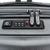 imageTravelers Choice TCruiser Expandable Spinner Luggage Gray Silverwood Softside 26InchGray