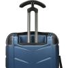 imageTravelers Choice TCruiser Expandable Spinner Luggage Gray Silverwood Softside 26InchNavy