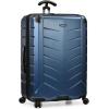 imageTravelers Choice TCruiser Expandable Spinner Luggage Gray Silverwood Softside 26InchNavy