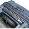 imageTravelers Choice TCruiser Expandable Spinner Luggage Gray Silverwood Softside 26InchNavy