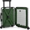imageTravelers Choice Transparent Hardside Spinner Luggage Translucent CarryOn 22InchGreen
