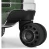 imageTravelers Choice Transparent Hardside Spinner Luggage Translucent CarryOn 22InchGreen