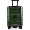 imageTravelers Choice Transparent Hardside Spinner Luggage Translucent CarryOn 22InchGreen