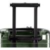 imageTravelers Choice Transparent Hardside Spinner Luggage Translucent CarryOn 22InchGreen