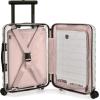 imageTravelers Choice Transparent Hardside Spinner Luggage Translucent CarryOn 22InchPink