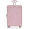 imageTravelers Choice Ultimax Polycarbonate Hardside Trunk Spinner Wheels TSA Lock Rose Pink 21Inch Carryon LuggagePink