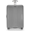 imageTravelers Choice Ultimax Polycarbonate Hardside Trunk Spinner Wheels TSA Lock Rose Pink 21Inch Carryon LuggageSlate Gray