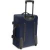 imageTravelers Choice Wheeled Duffel Black CarryOn 21InchSmolder Blue