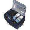 imageTravelers Choice Wheeled Duffel Black CarryOn 21InchSmolder Blue