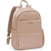 imageTravelers Choice Iria 20L Backpack for Women Water Resistant Travel Bag Daypack Work College Business Commuter Dusty Pink Carryon Laptop BackpackLatte Beige