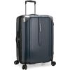 imageTravelers Choice New London II Hardside Expandable Spinner Luggage Gray CheckedMedium 26InchNavy
