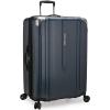 imageTravelers Choice New London II Hardside Expandable Spinner Luggage Navy CheckedLarge 29Inch