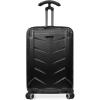 imageTravelers Choice Silverwood II 21quot 100 Polycarbonate Expandable CarryOn Spinner Luggage with USB Port GrayBlack  out of stock