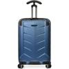 imageTravelers Choice TCruiser Expandable Spinner Luggage Gray Silverwood Softside 26InchNavy