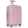 imageTravelers Choice Ultimax Polycarbonate Hardside Trunk Spinner Wheels TSA Lock Rose Pink 21Inch Carryon LuggageRose Pink