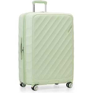 imageTravelers Choice Elm 2PC Hardside Spinner Luggage Set  Matte NavyGlossy Mint