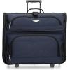imageTravel Select Amsterdam Business Rolling Garment Bag Softside Expandable Rolling 2Wheeled Suit Carrier Gray One SizeNavy