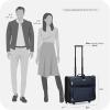 imageTravel Select Amsterdam Business Rolling Garment Bag Softside Expandable Rolling 2Wheeled Suit Carrier Gray One SizeNavy