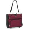 imageTravel Select Amsterdam Business Rolling Garment Bag Softside Expandable Rolling 2Wheeled Suit Carrier Gray One SizeRed