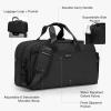 imageTravelers Choice Wanderbout 27L Duffel Bag for TravelBlack