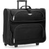 imageTravel Select Amsterdam Business Rolling Garment Bag Softside Expandable Rolling 2Wheeled Suit Carrier Gray One SizeBlack