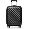 imageTravelers Choice Elm 21quot Carryon Expandable Spinner Luggage Set  Matte Black