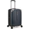 imageTravelers Choice New London II Hardside Expandable Spinner Luggage Gray Carryon 22InchNavy