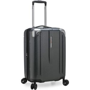 imageTravelers Choice New London II Hardside Expandable Spinner Luggage Gray Carryon 22InchGray