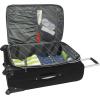 imageBeverly Hills Country Club Softside Expandable Spinner Luggage Black CheckedMedium 24InchBlack