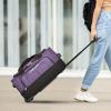 imagePacific Gear Duffel Bag with Rolling WheelsPurple