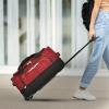 imagePacific Gear Duffel Bag with Rolling WheelsRed